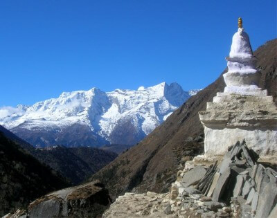 On the way to Everest Base Camp